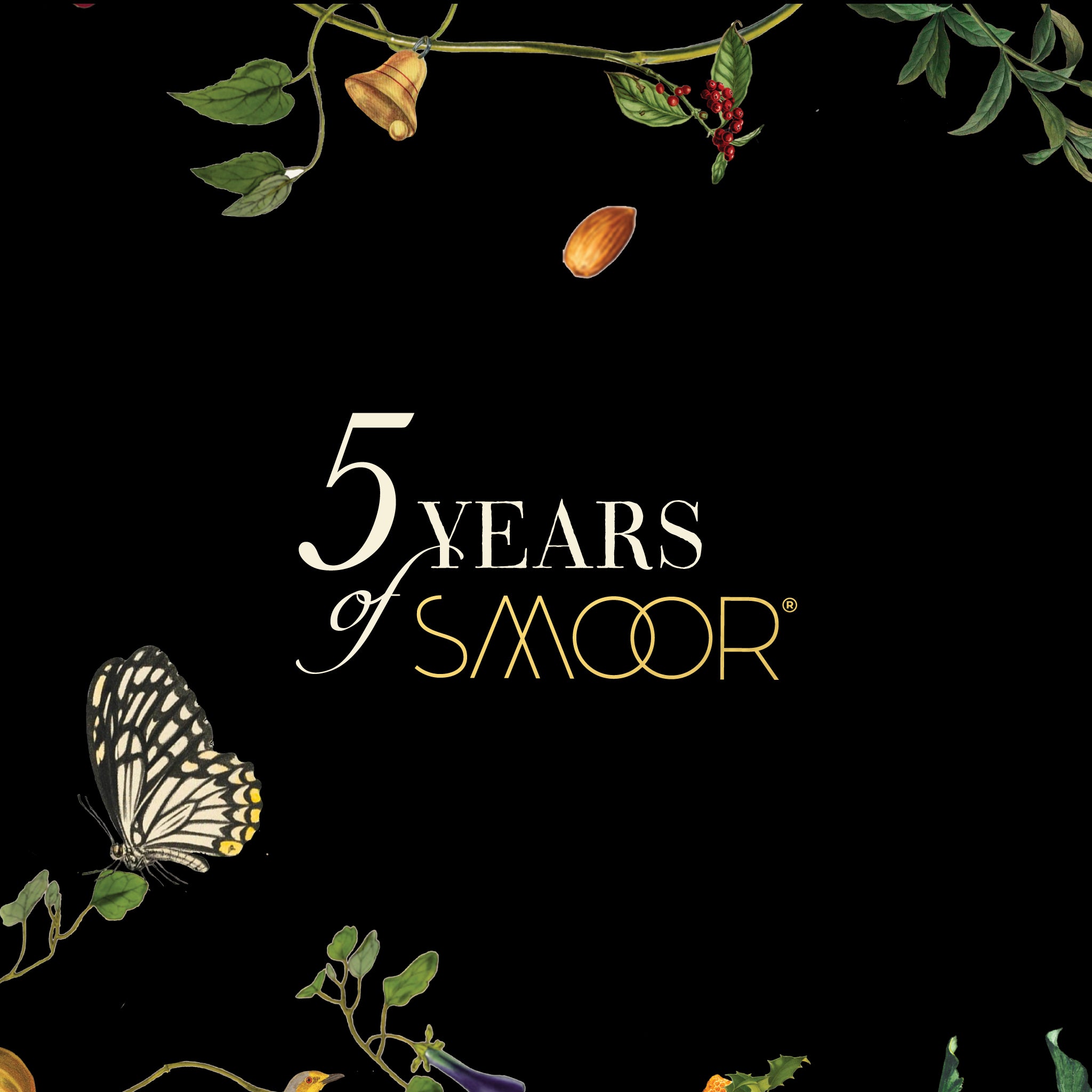 SMOOR’s menu for 5-year celebrations!