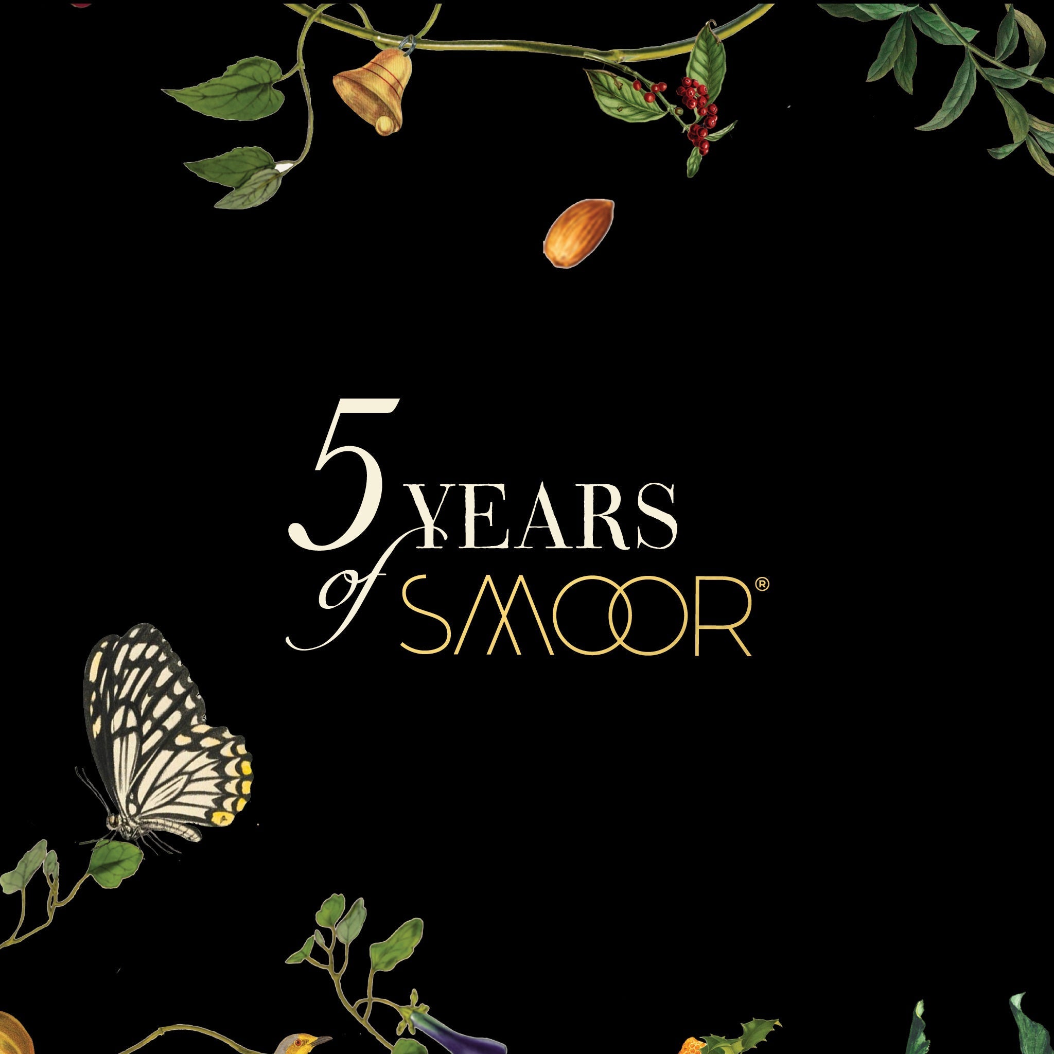 SMOOR’s menu for 5-year celebrations!
