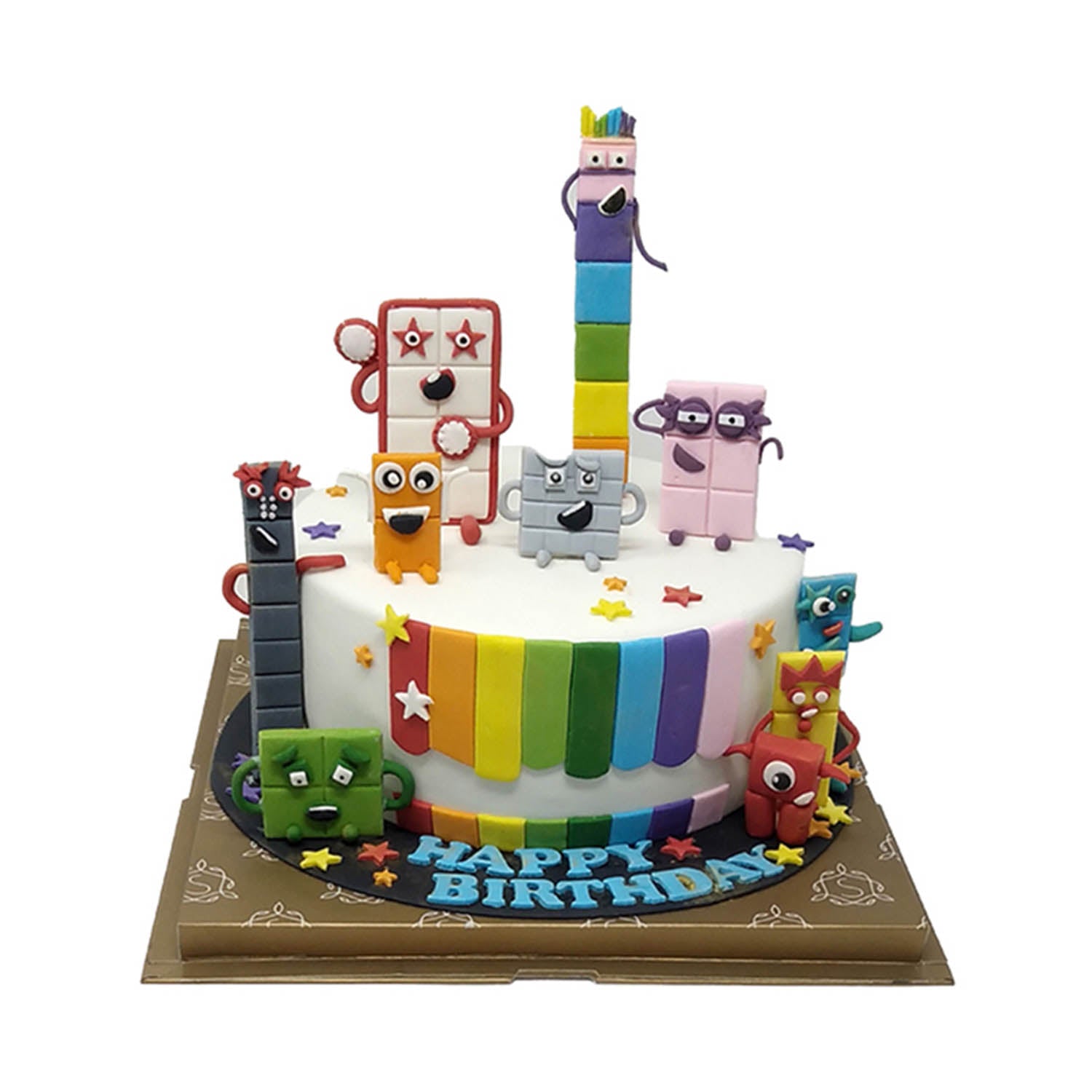 Lego Block Party Cake