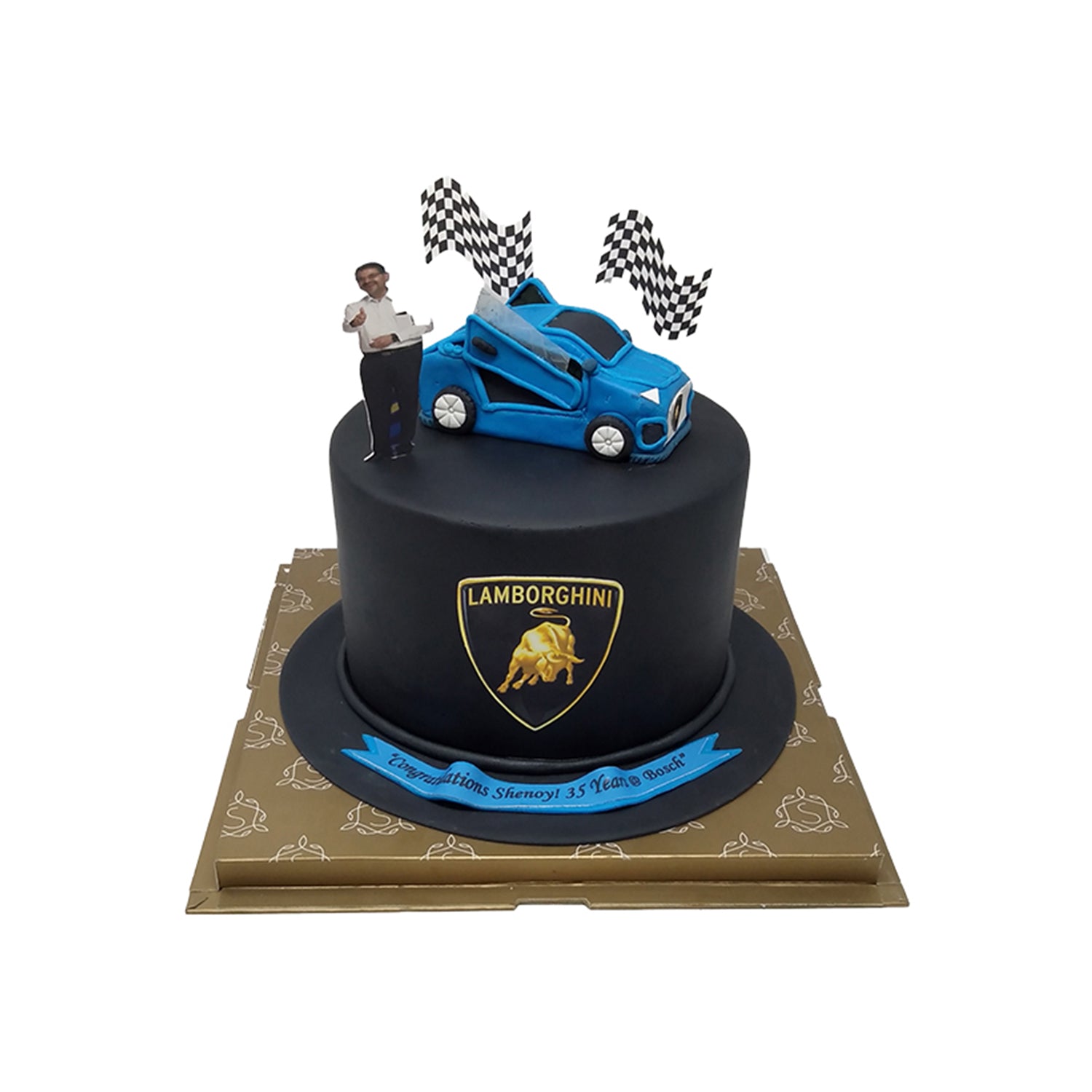 The Lamborghini Cake