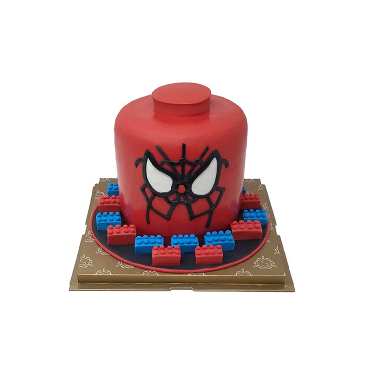 Lego Spider-Man Cake