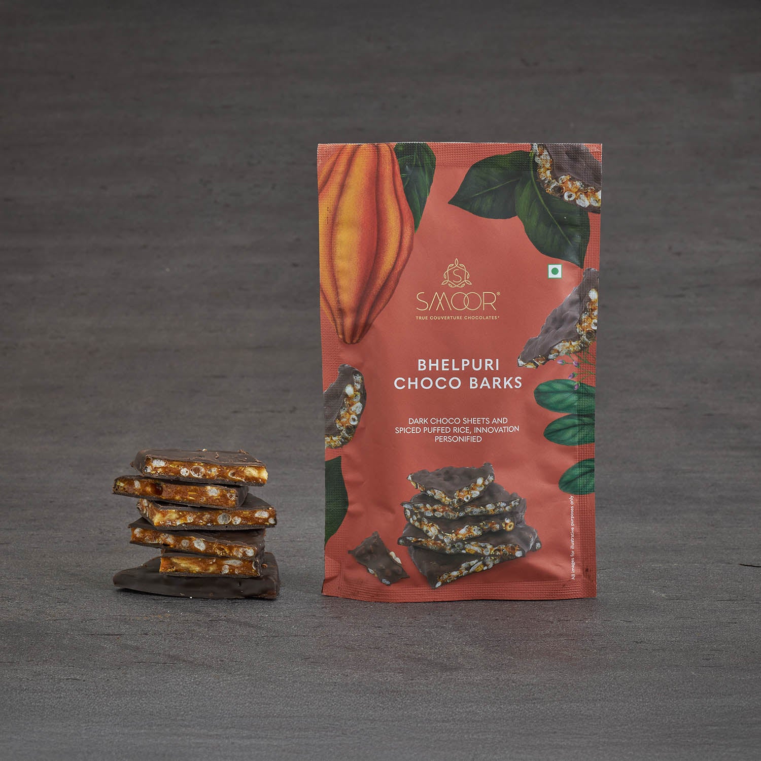 Bhelpuri Choco Barks