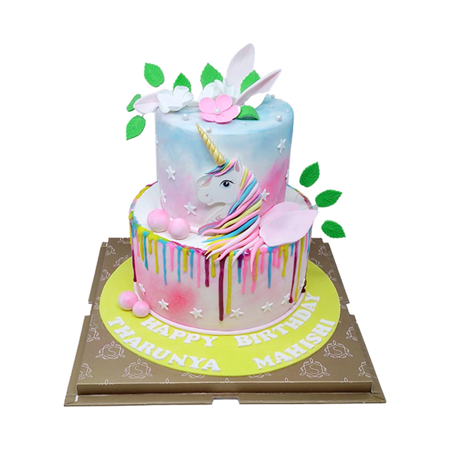 Rainbow Unicorn Cake