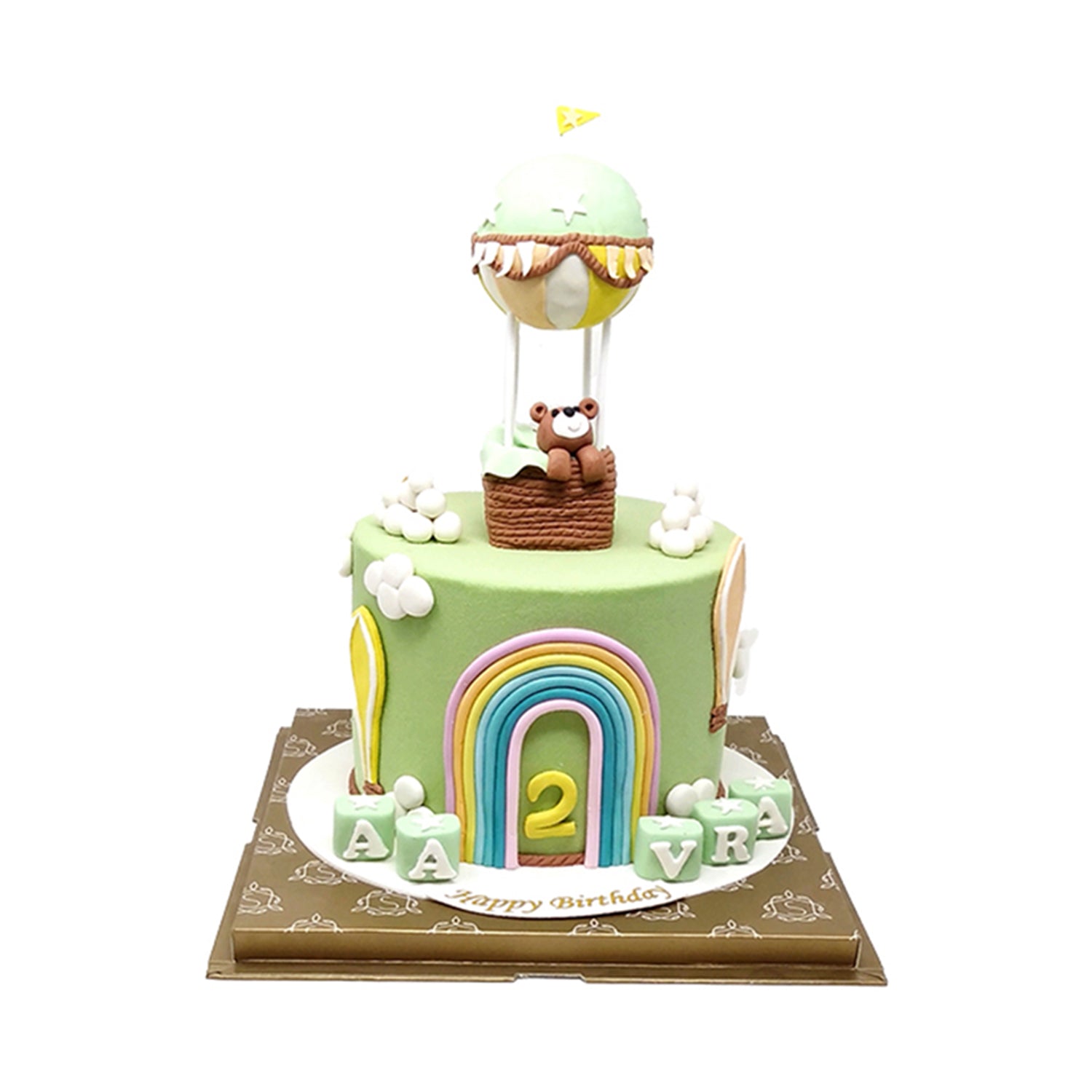 The Bears and Balloon Cake