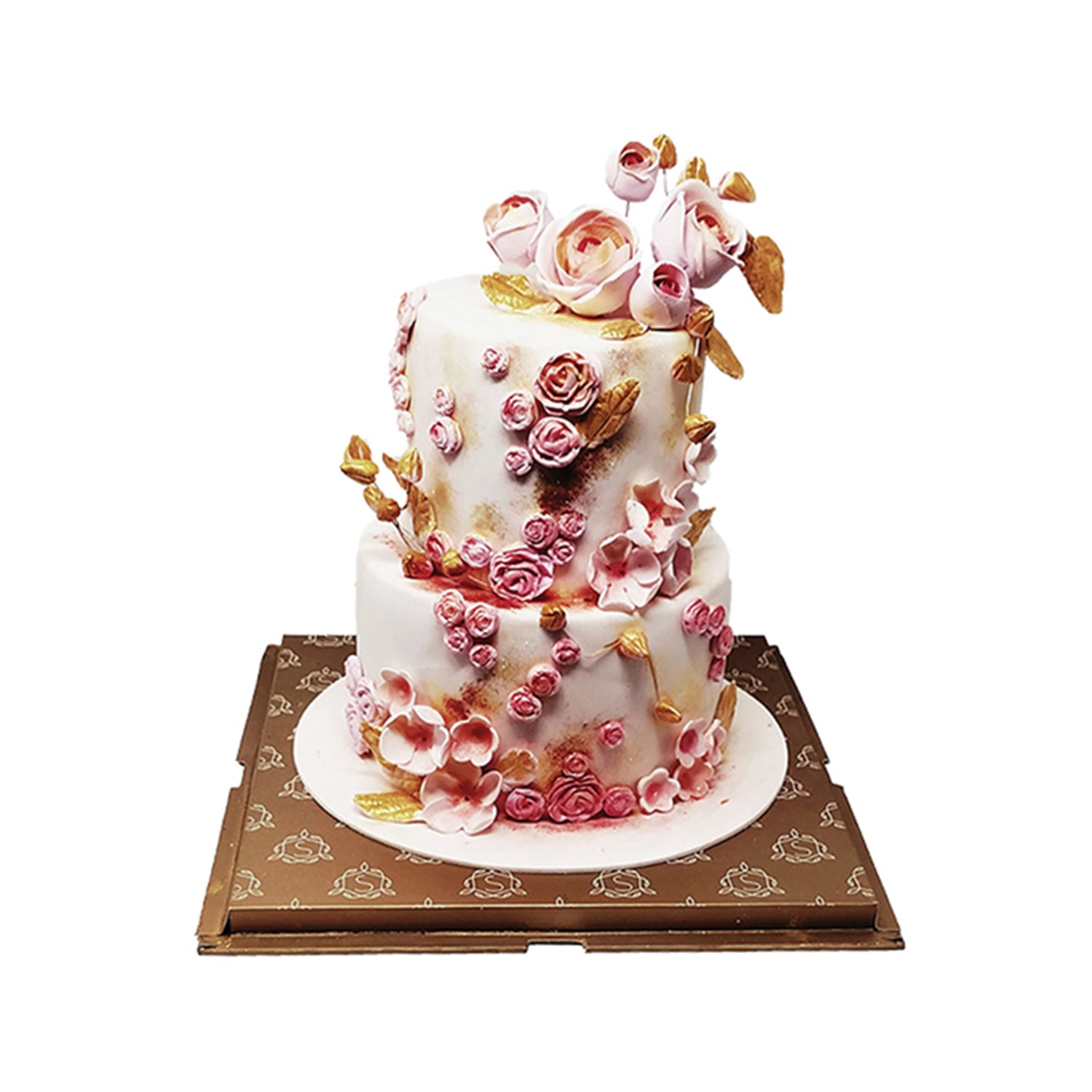 Pastel Roses Cake