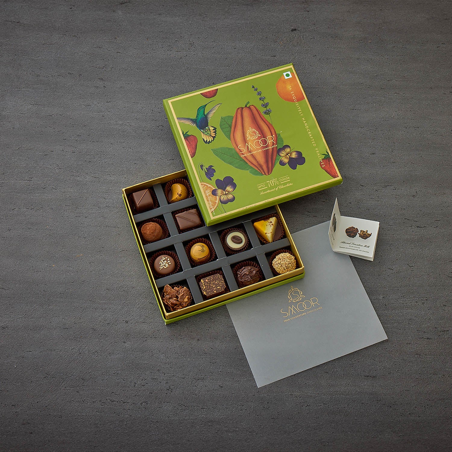 Luxury Couverture Chocolates (Box of 16)