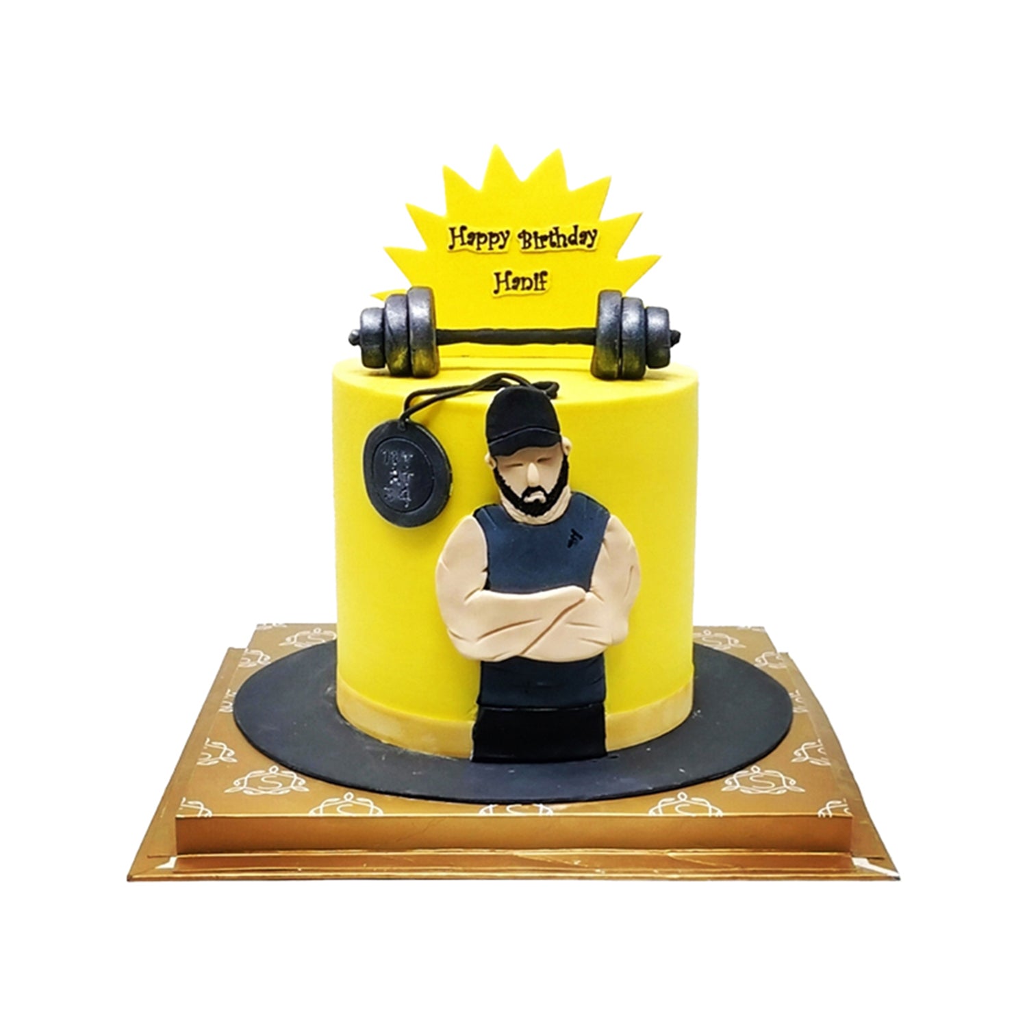 Gym Lover's Cake