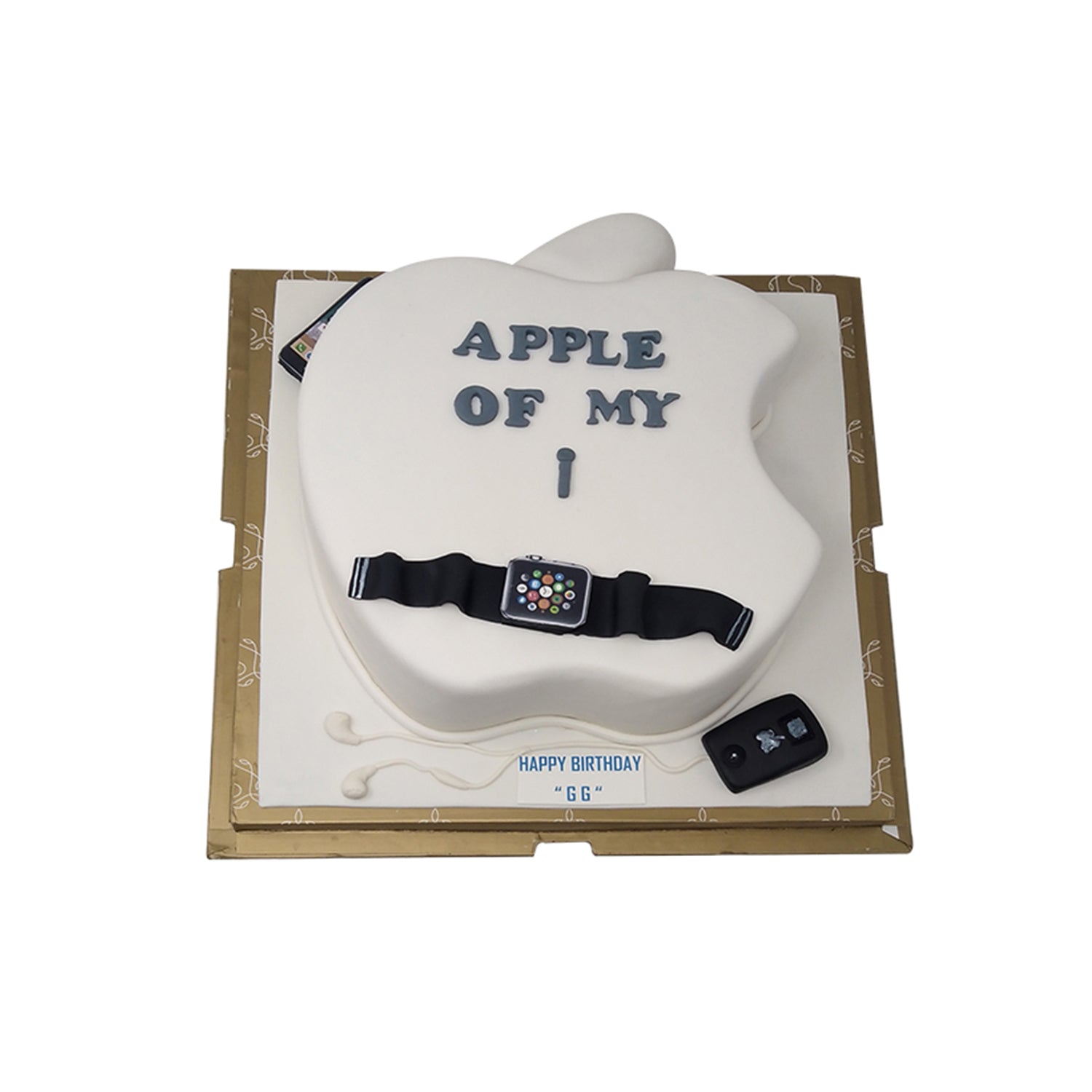 Apple Logo Cake