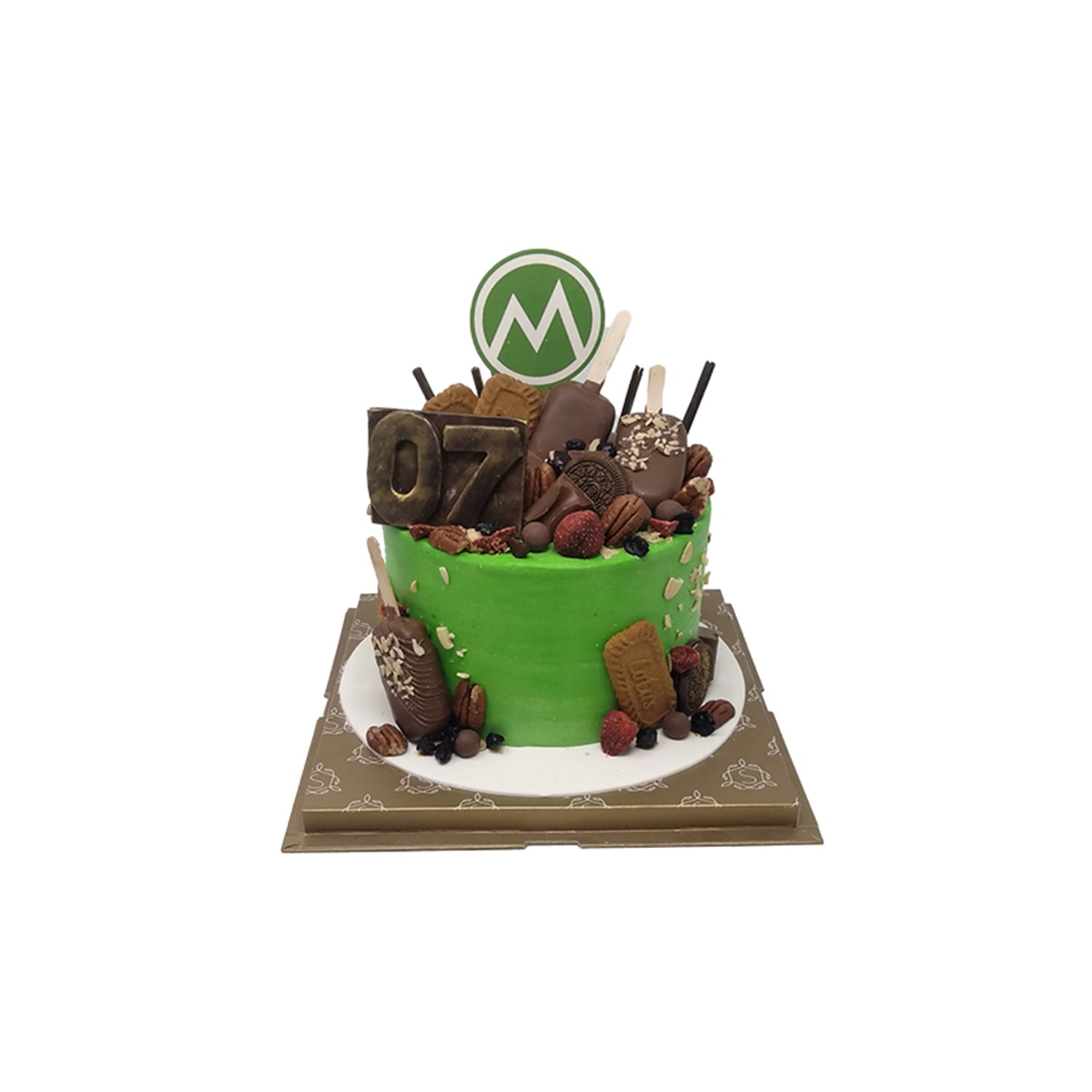 Chocolate Logo Cake