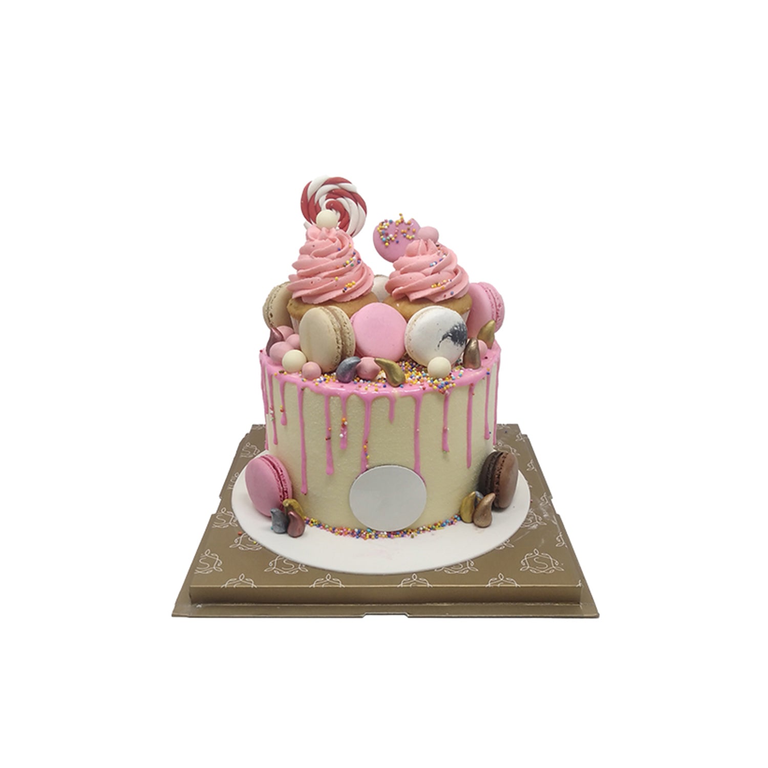 Macaron Magic Pop Cake