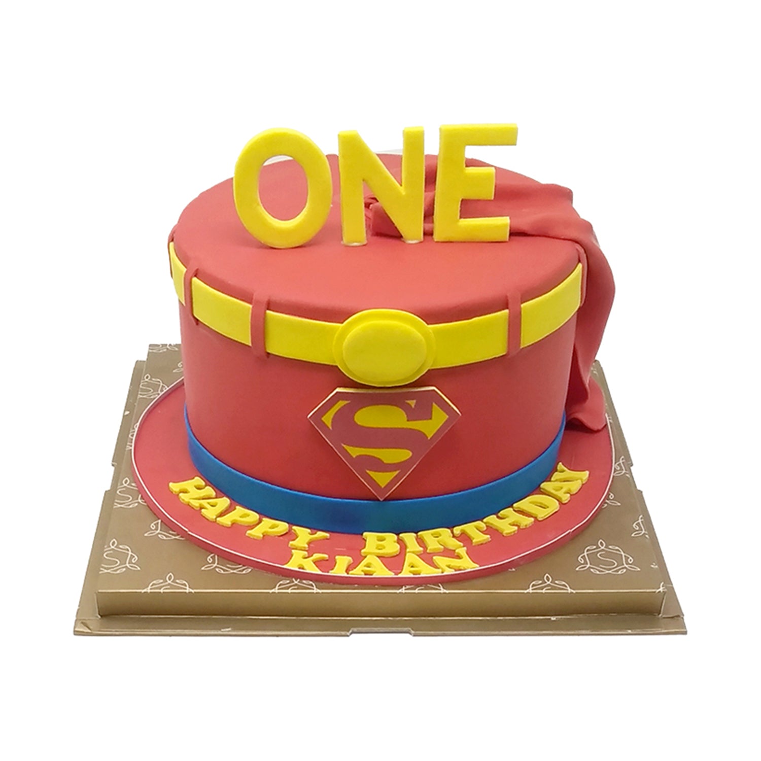 Superman Cake