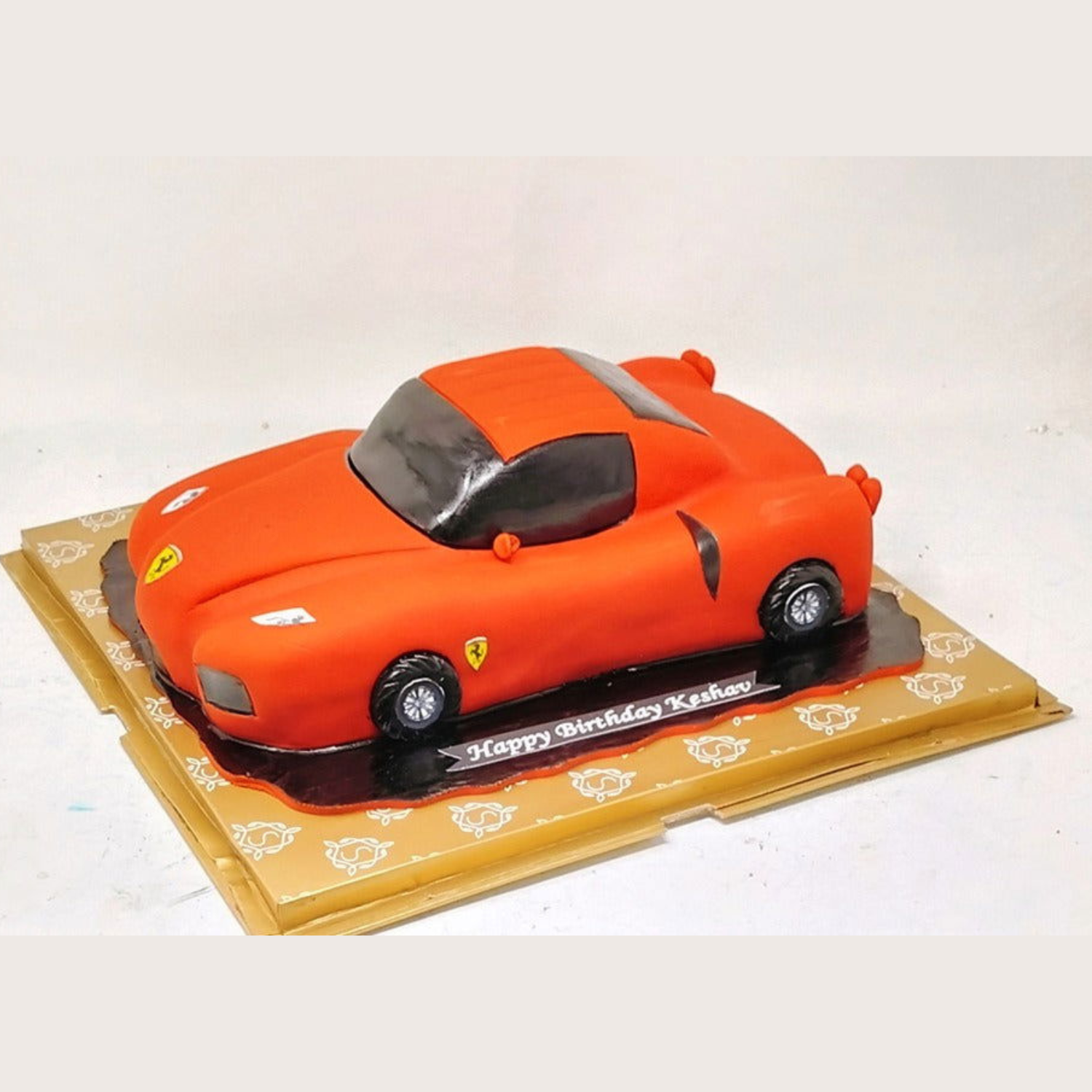 Red Ferrari Cake