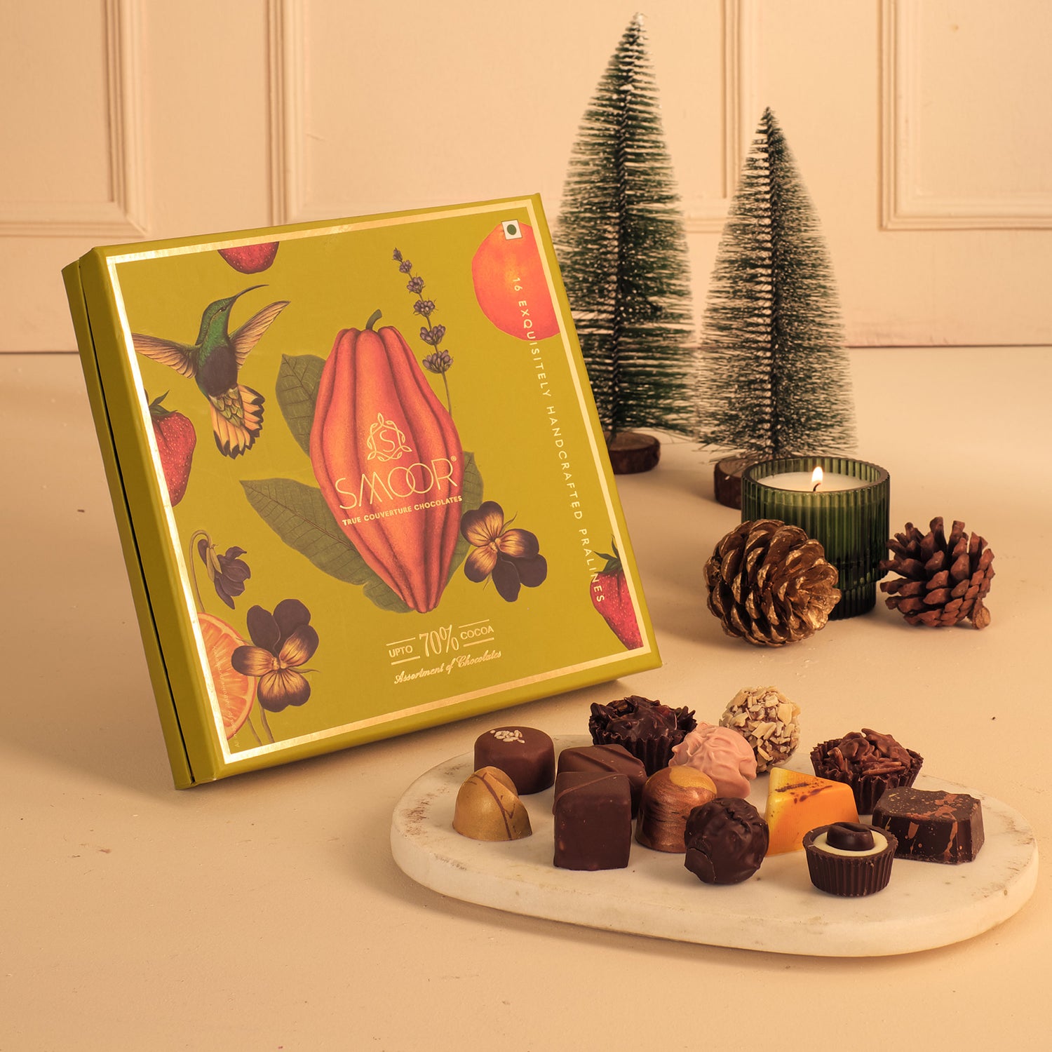 Luxury Couverture Chocolates (Box of 16)