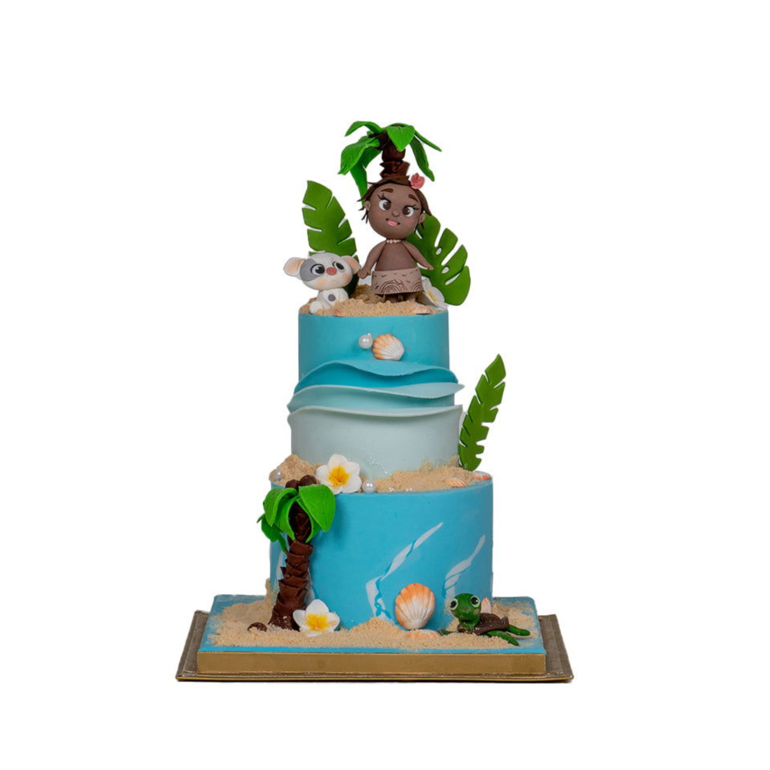 Journey to Motunui Cake