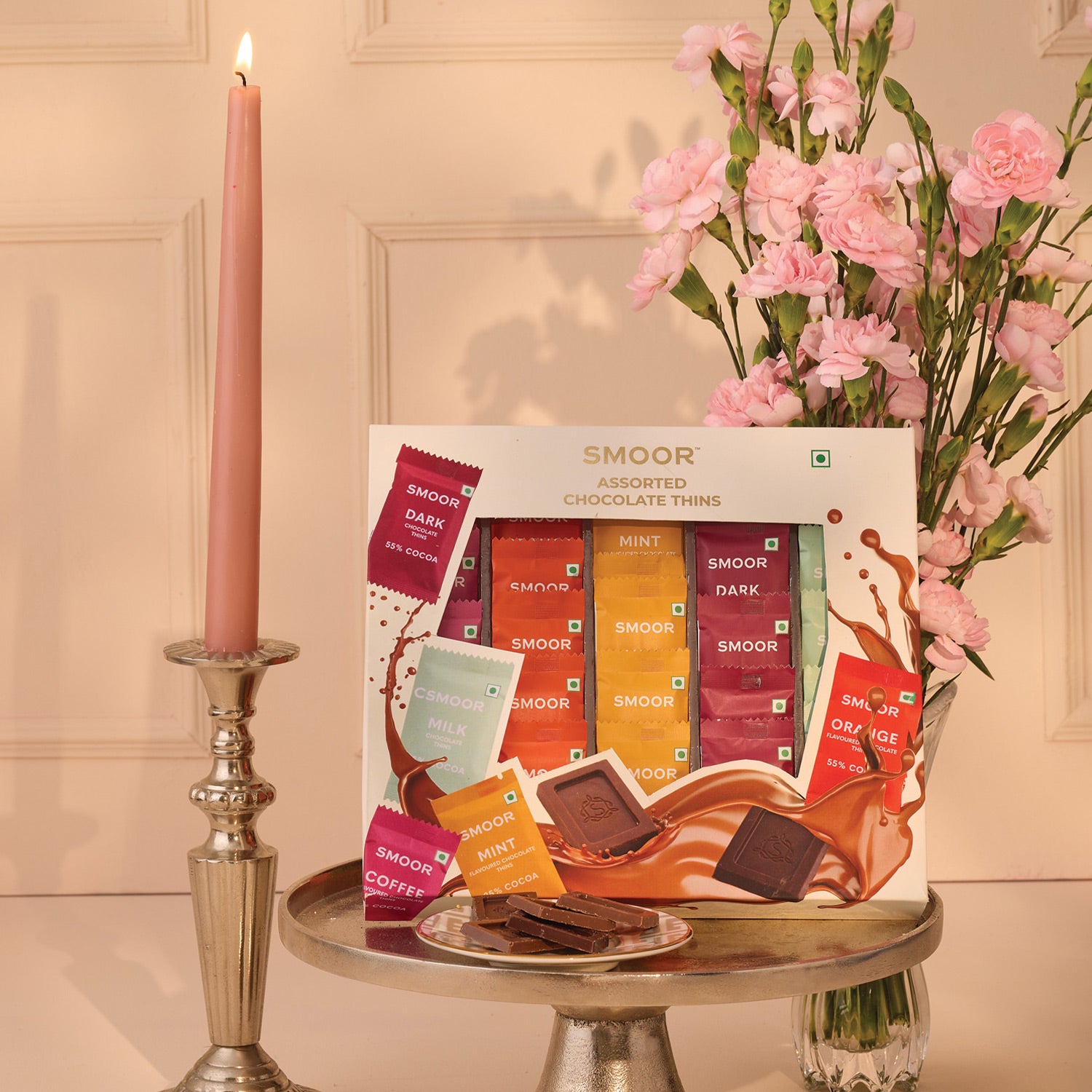 ASSORTED CHOCOLATE THINS PACK OF 25