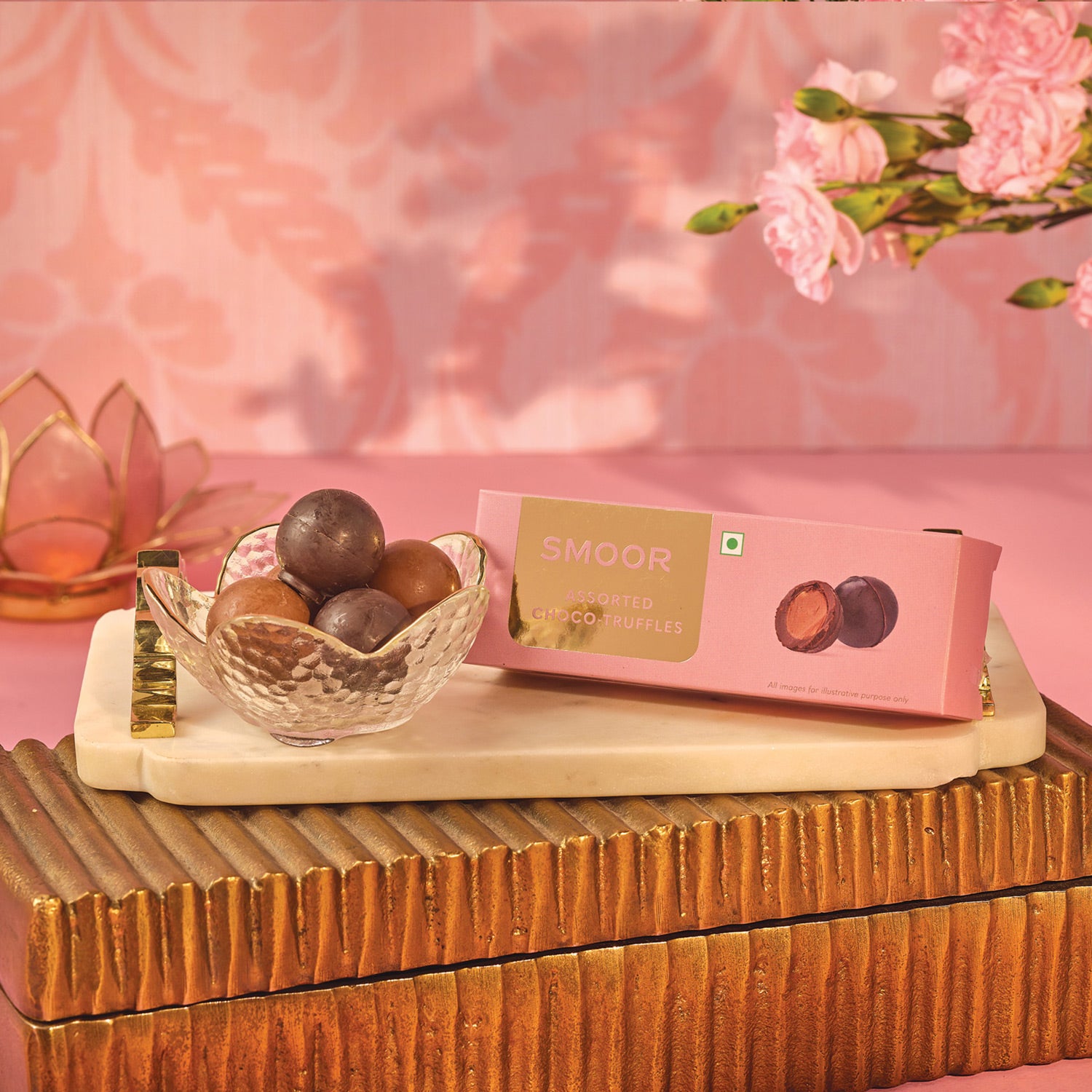 Assorted Choco-Truffles Box of 4