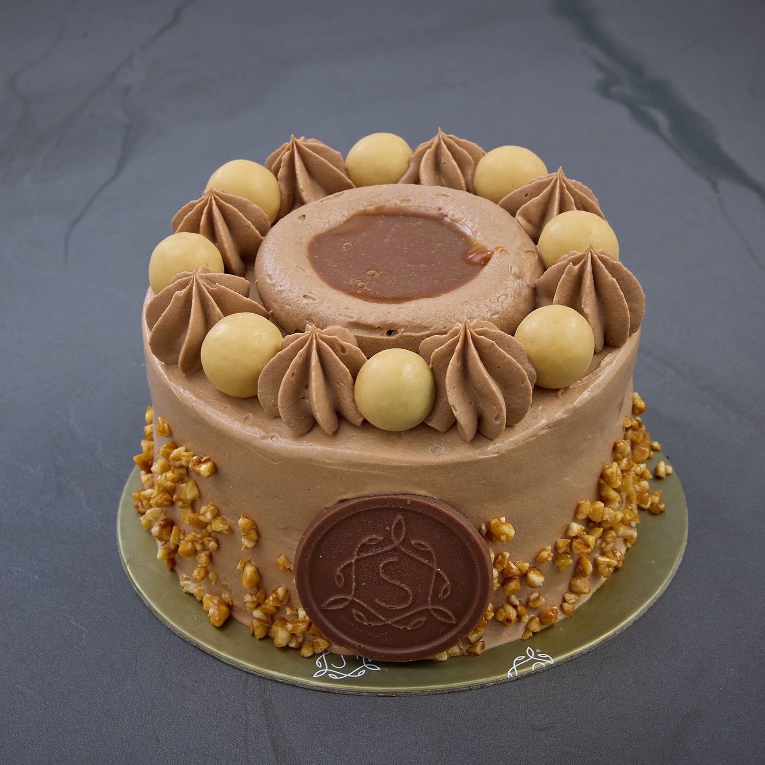 Bailey's Banana Caramel Cake