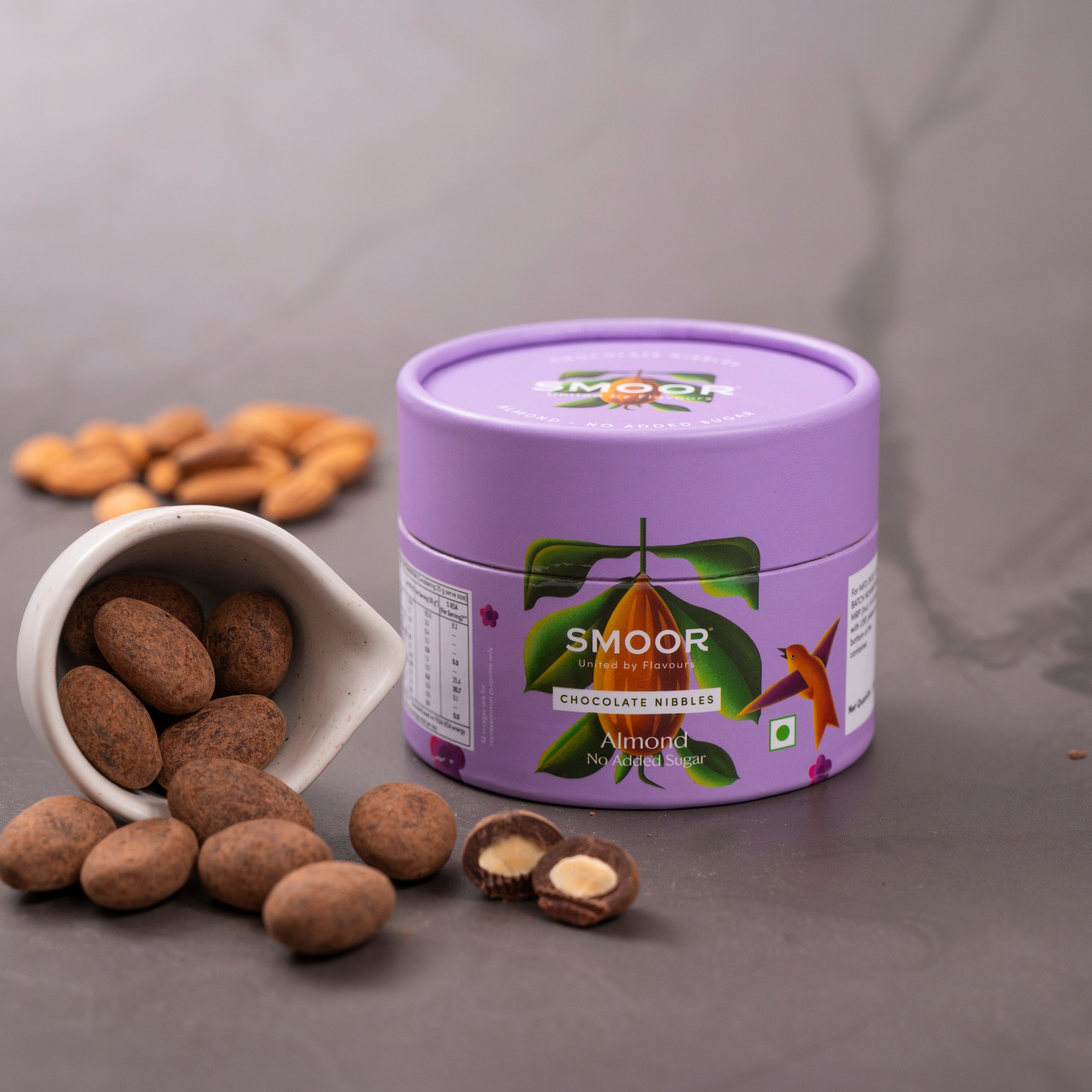 No added sugar Almond chocolate nibbles
