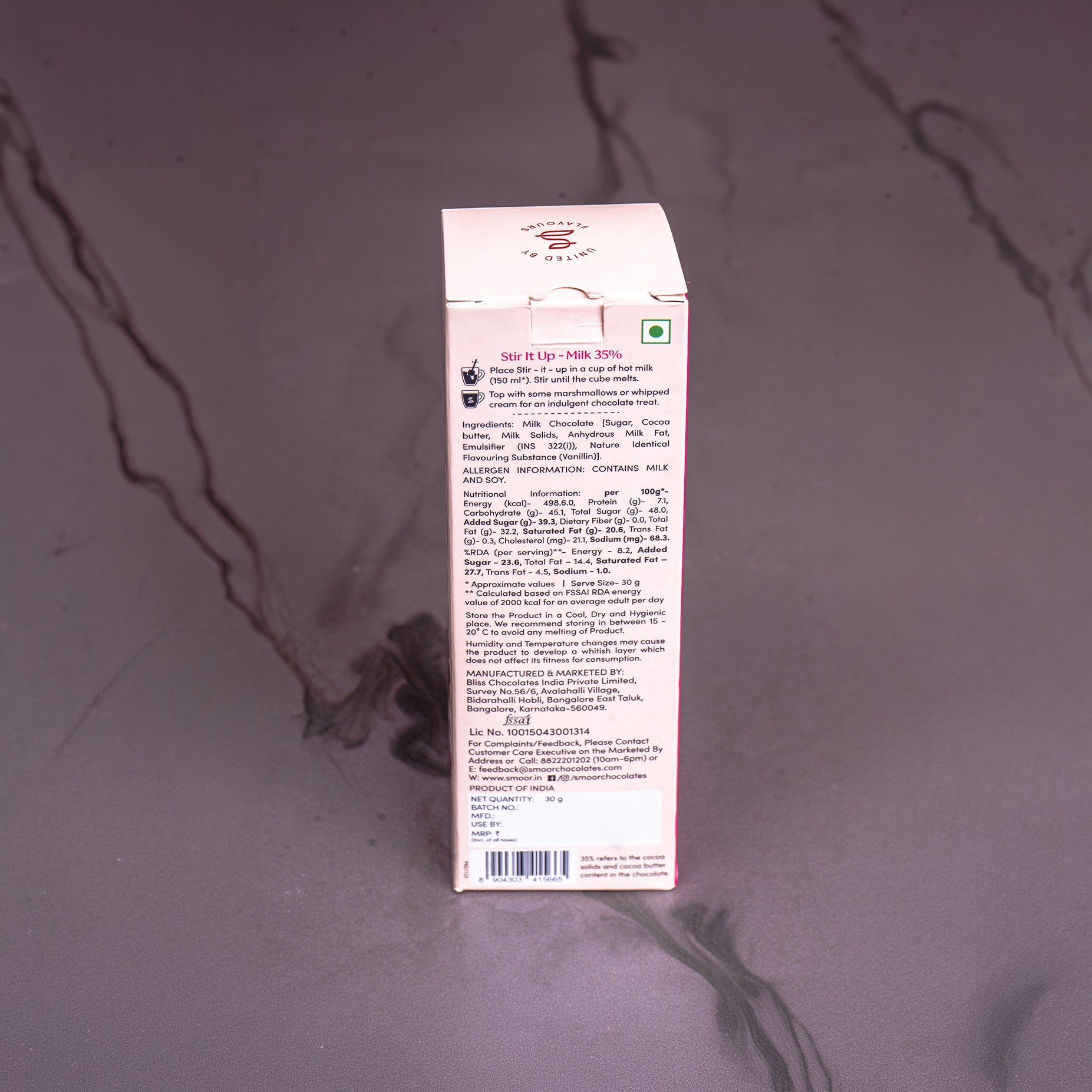 Hot Chocolate 35% Milk - Stir it Up