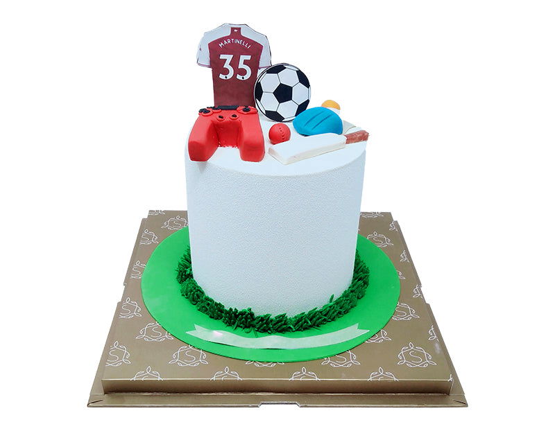 Football T shirt Cake Smoor