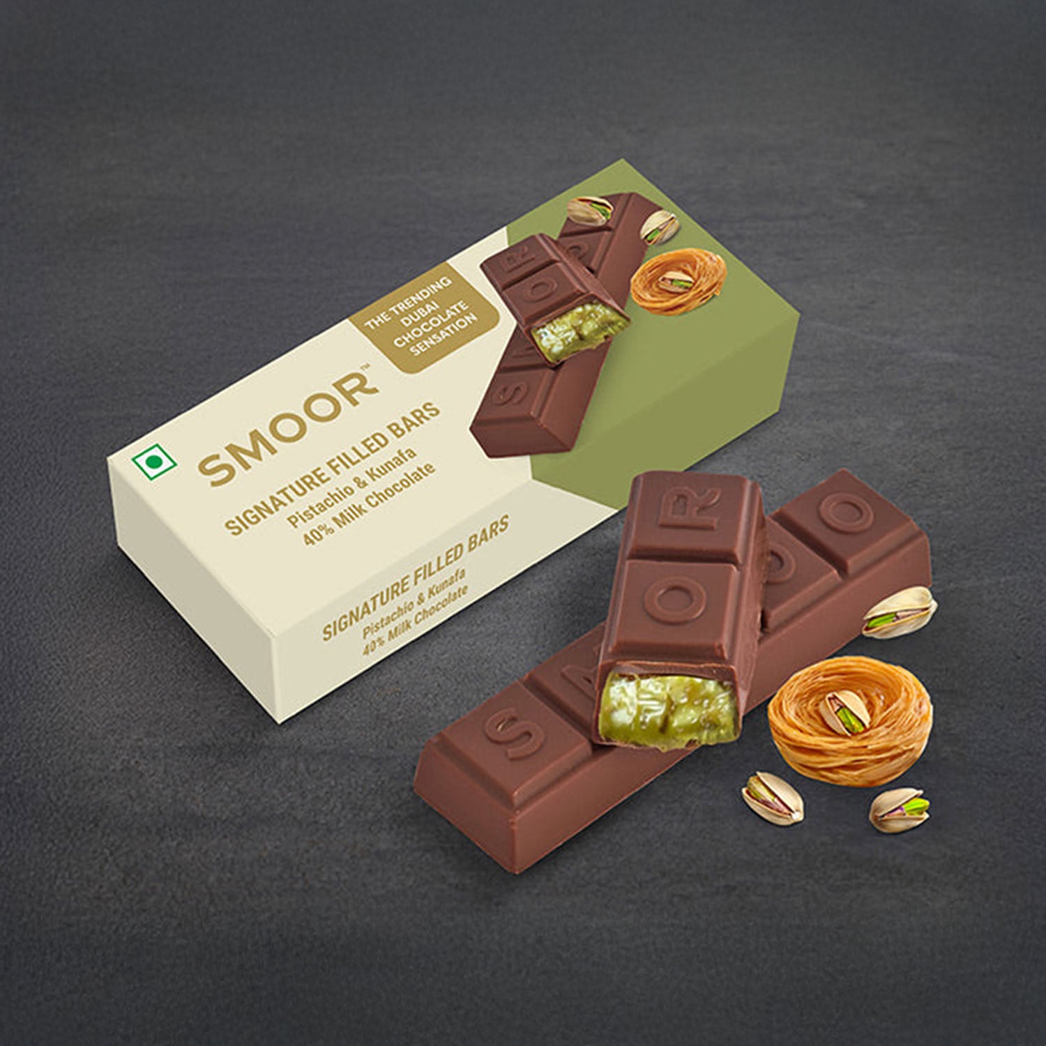 Pistachio & Kunafa Bar - 47g