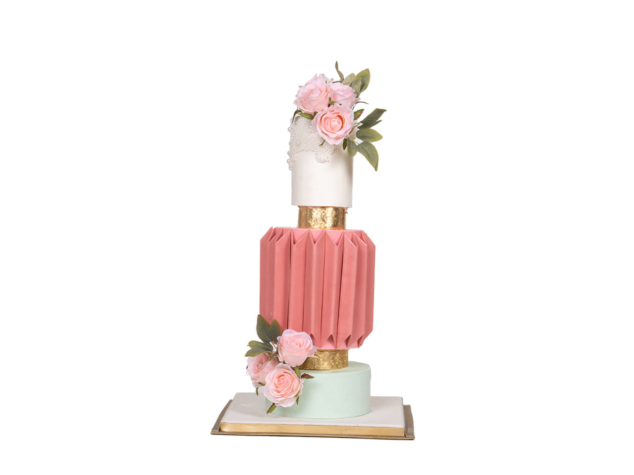 Origami Rose Cake - Smoor