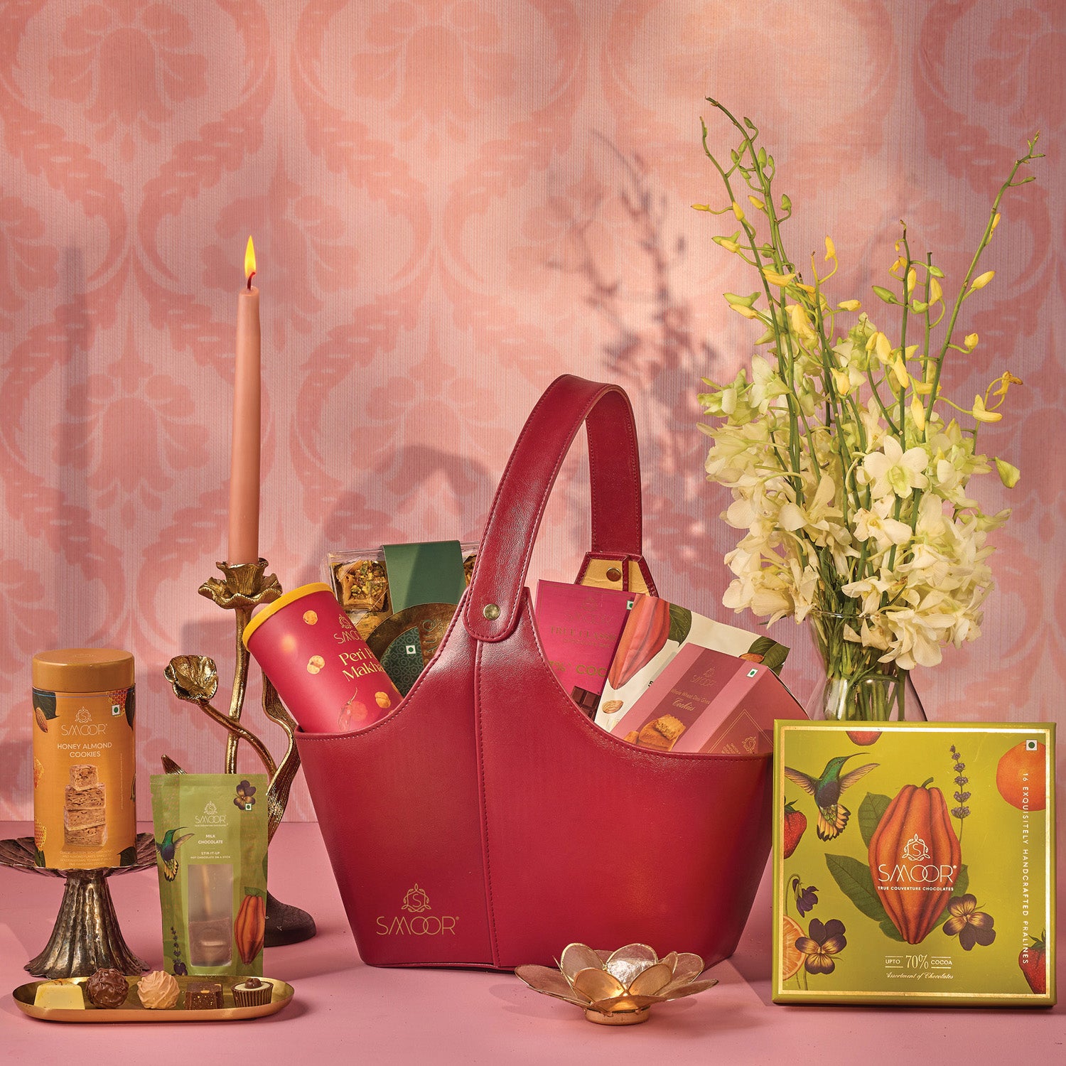 THE BURGUNDY HARMONY HAMPER LARGE