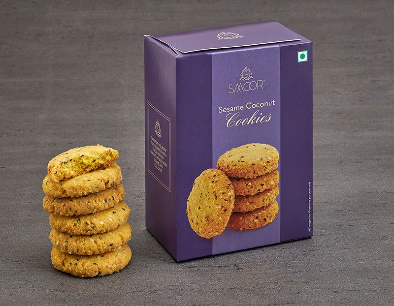 Sesame Coconut Cookies - Smoor