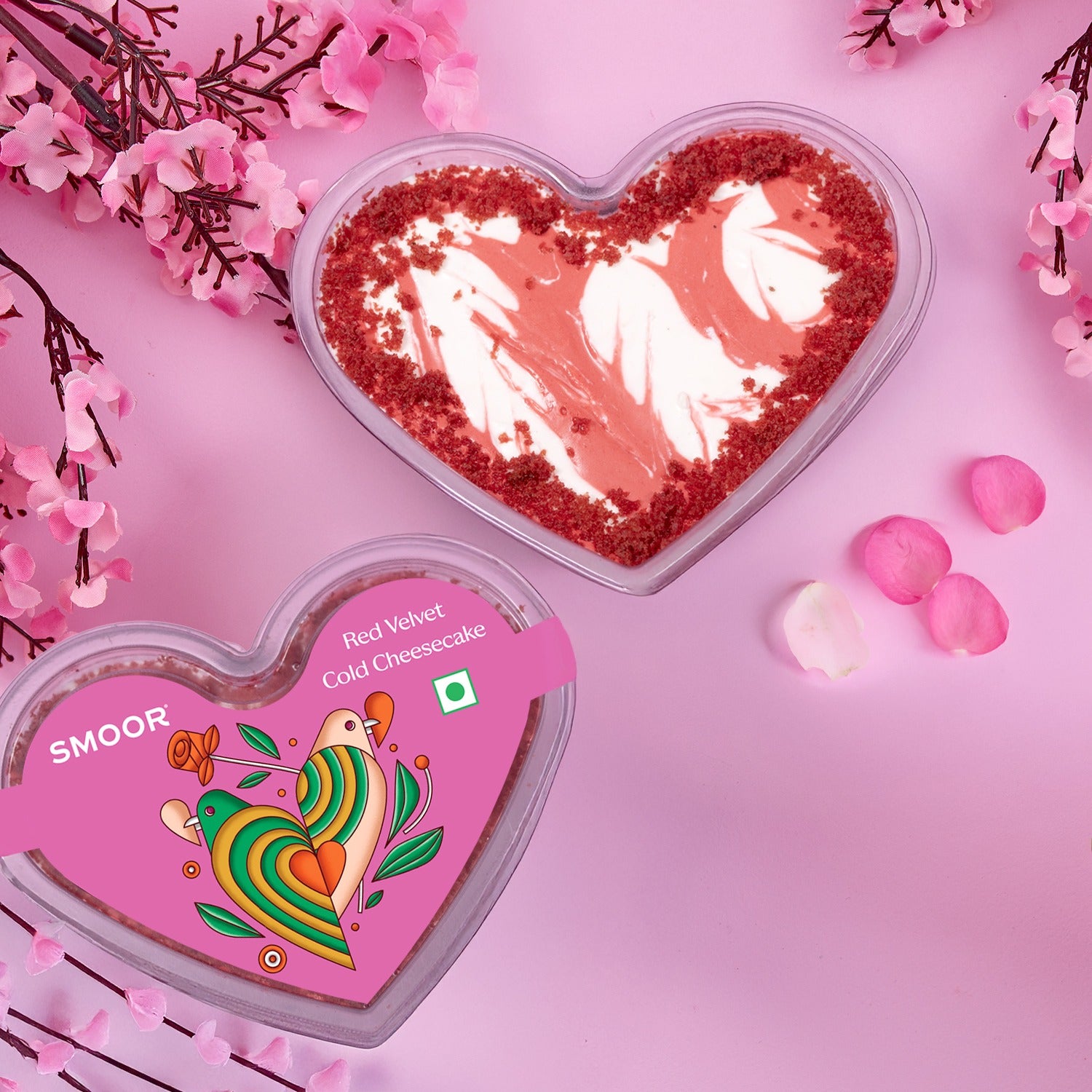 RED VELVET CHEESECAKE DESSERT TUB