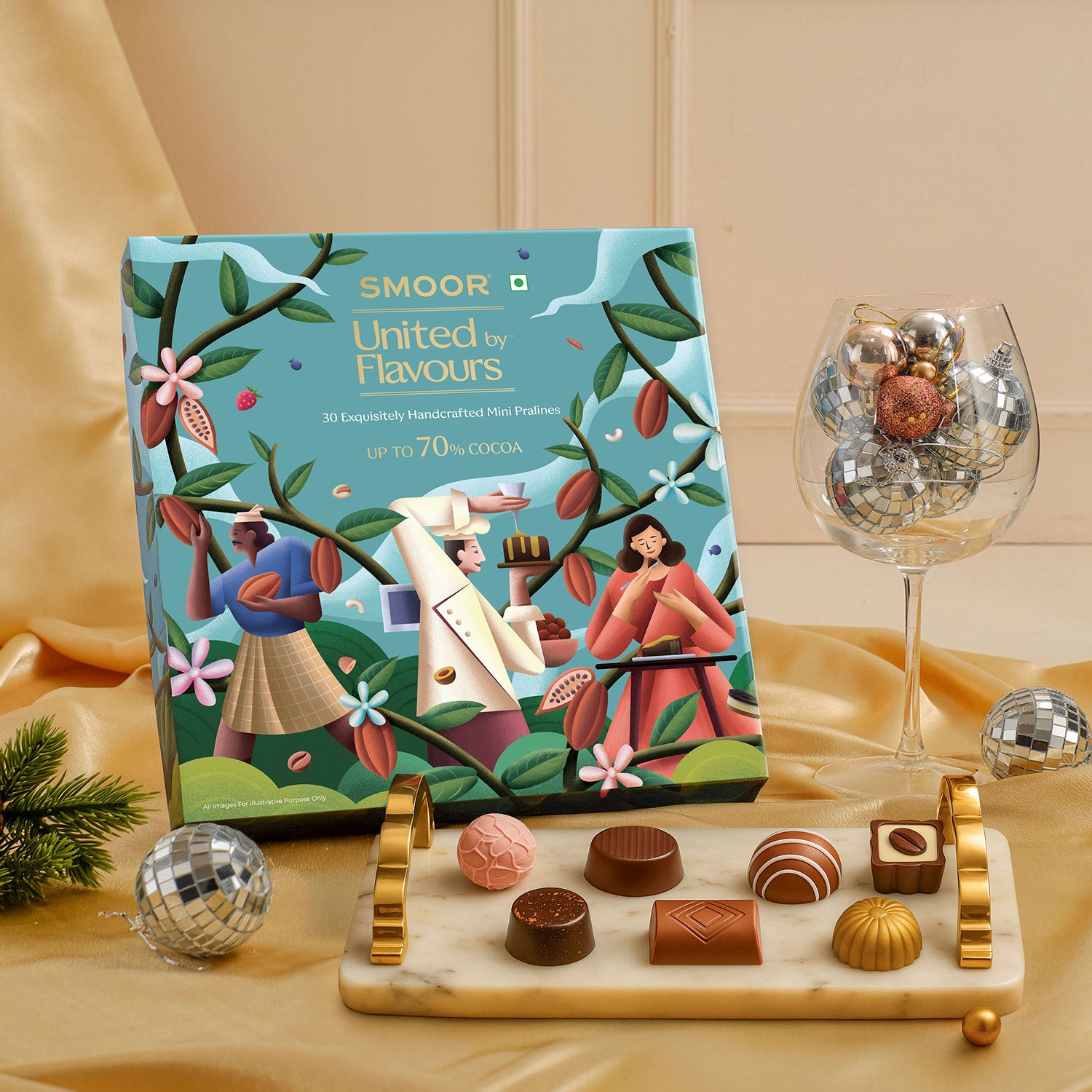 ASSORTED MINI PRALINES (BOX OF 30)