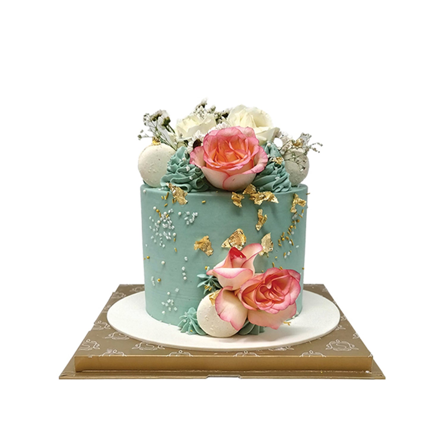 Wedding Flower Cake