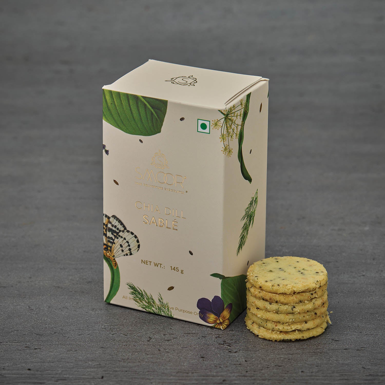 Chia Dill Cookies