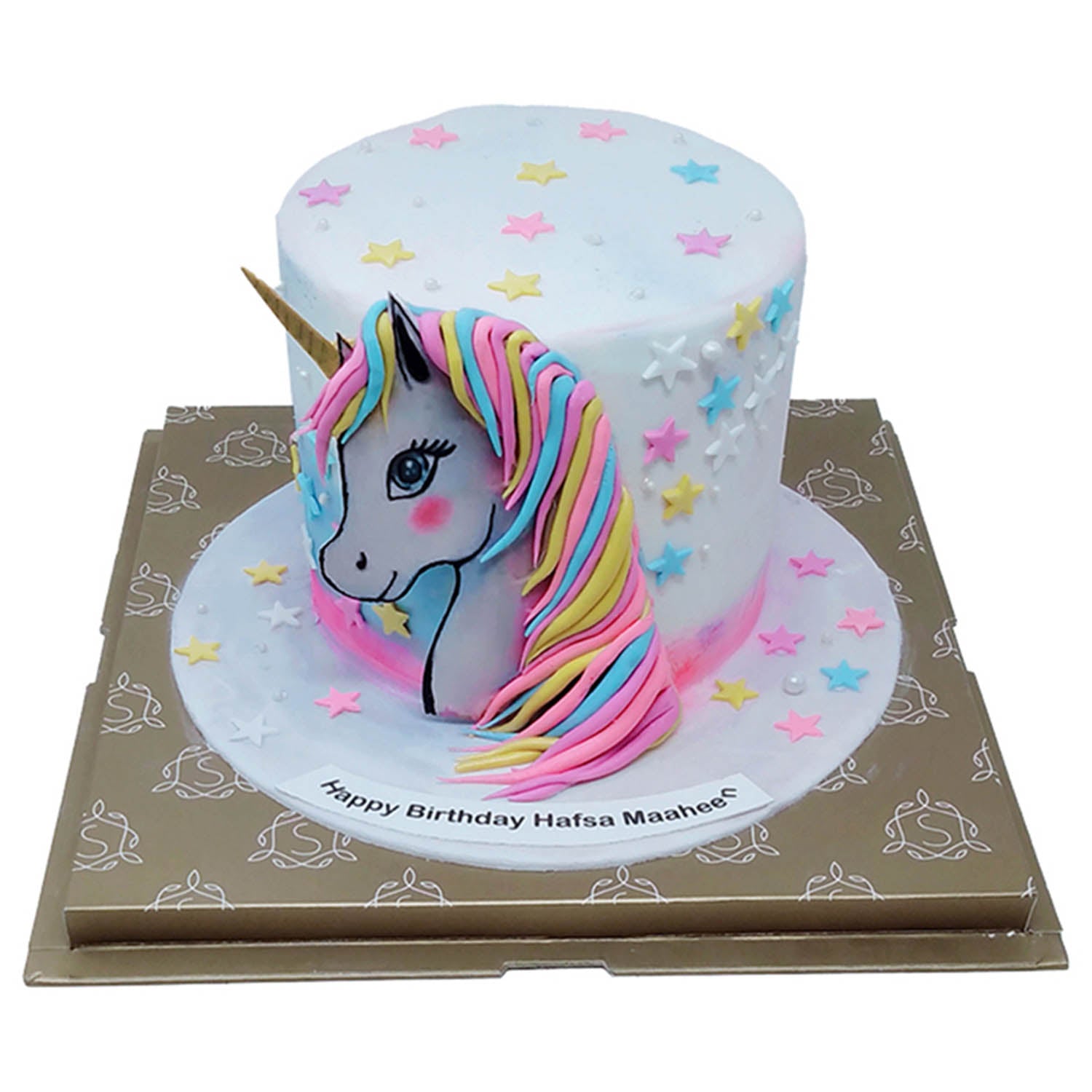 Unicorn Themed Cake