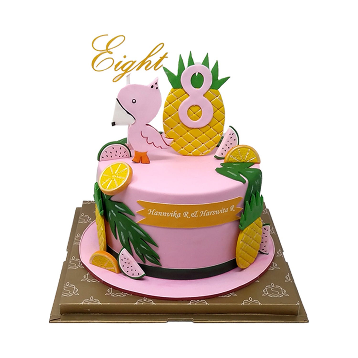 Pineapple Theme cake