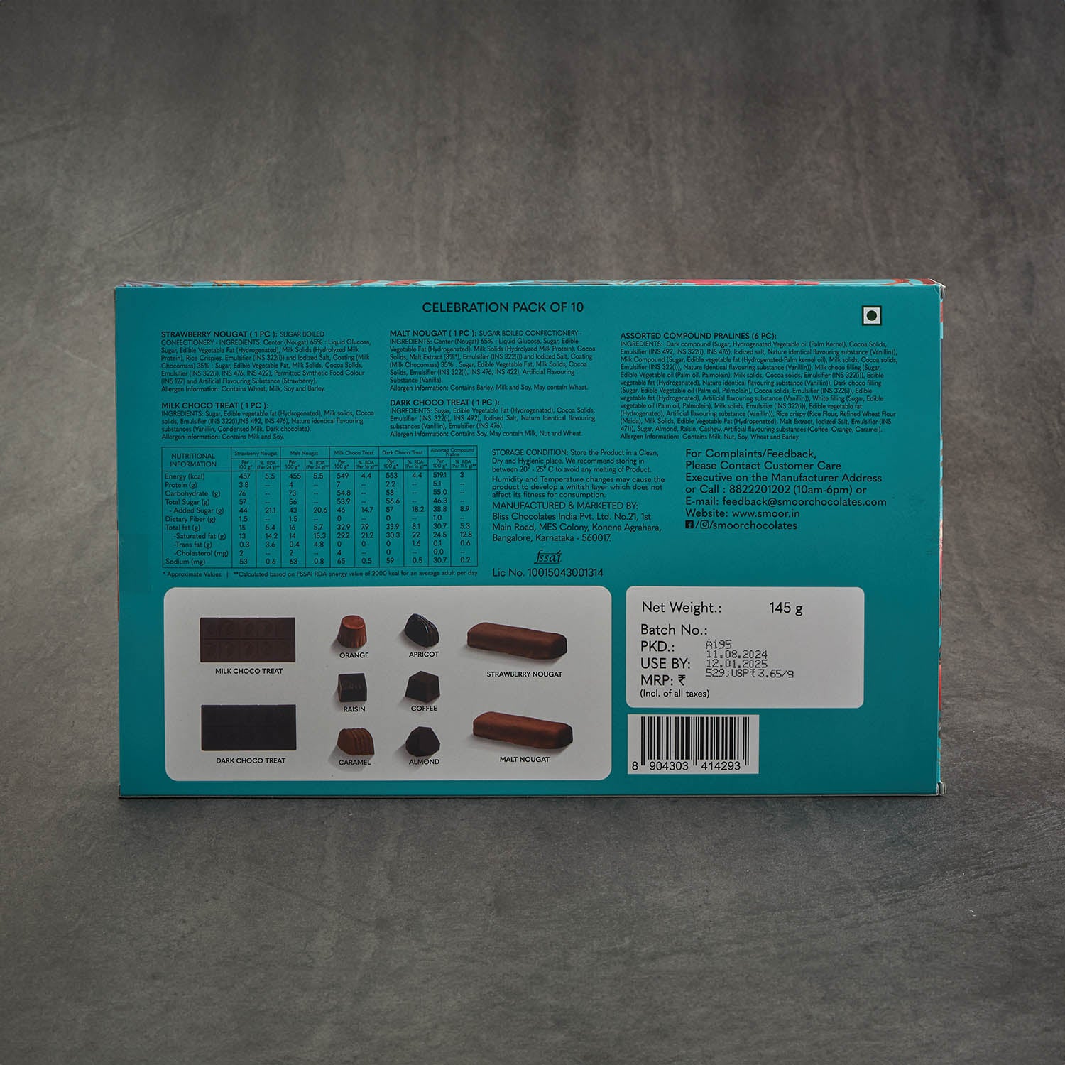 CELEBRATION PACK OF 10