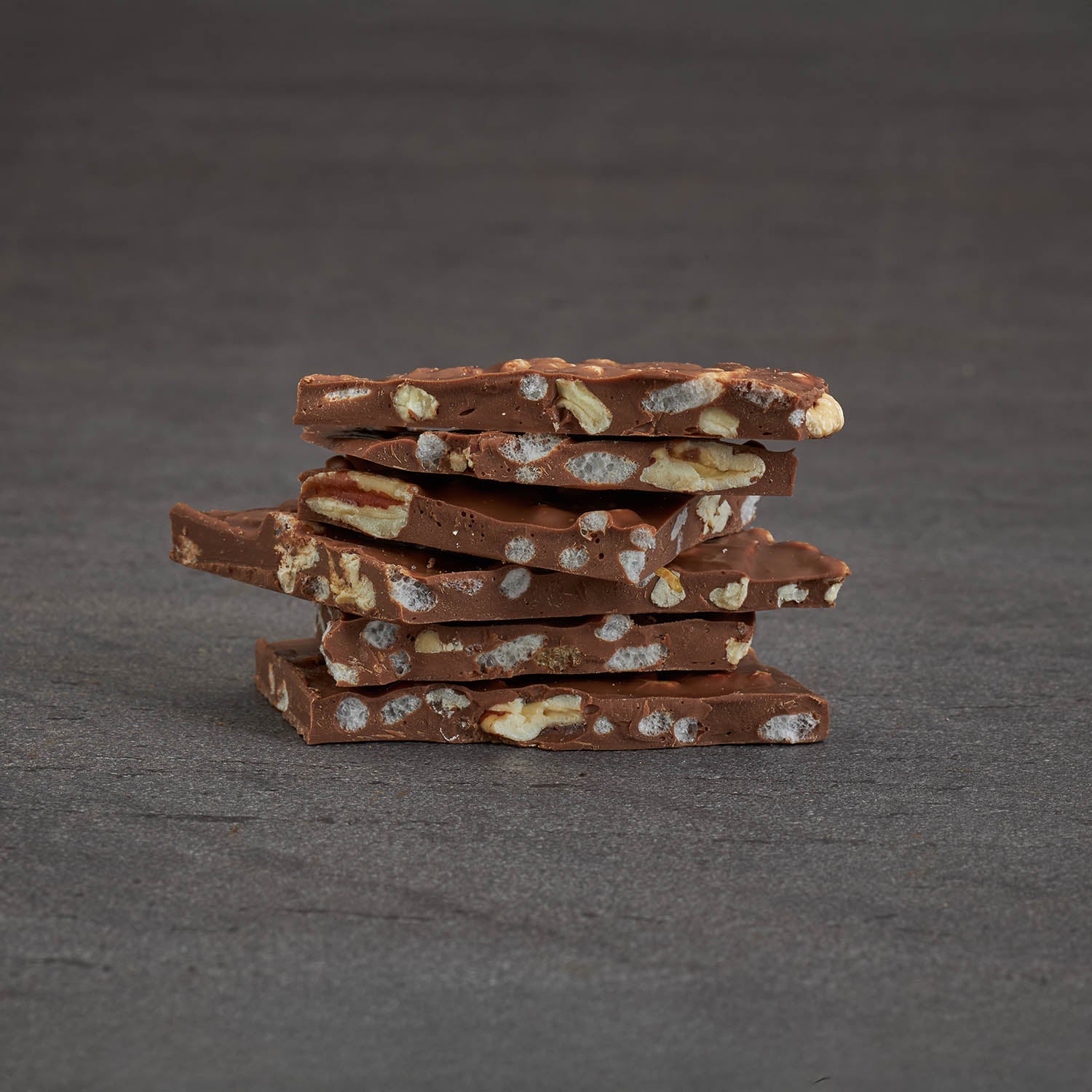 35% Pecan and Puffed Rice Barks