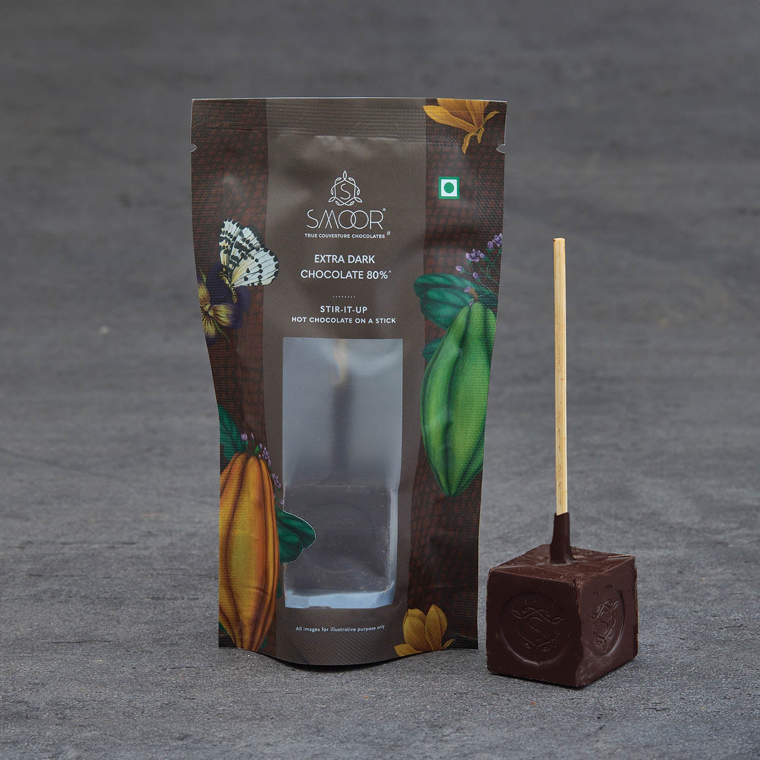 HOT CHOCOLATE 80% Extra DARK - STIR IT UP