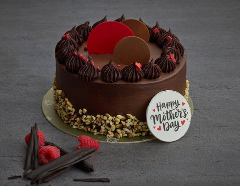 Mother's Day Special - Belgium Dark Chocolate Raspberry Cake
