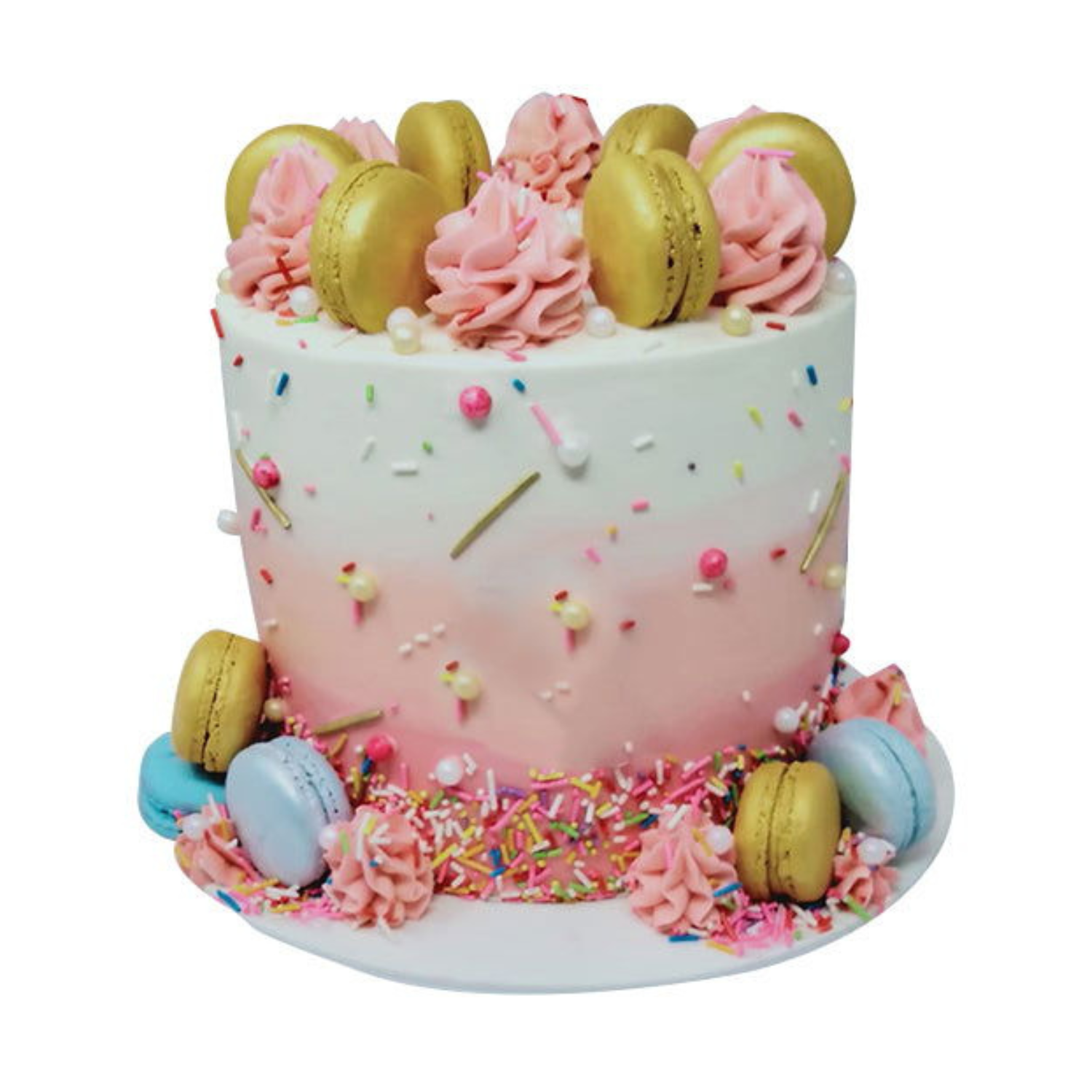 Macaron Cake - Pink
