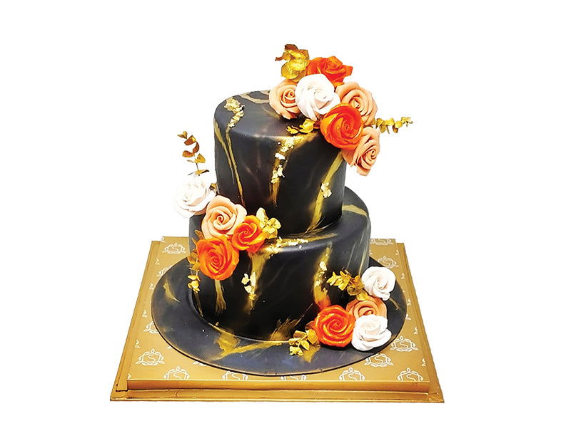 2 Tier Wedding Cake - Smoor