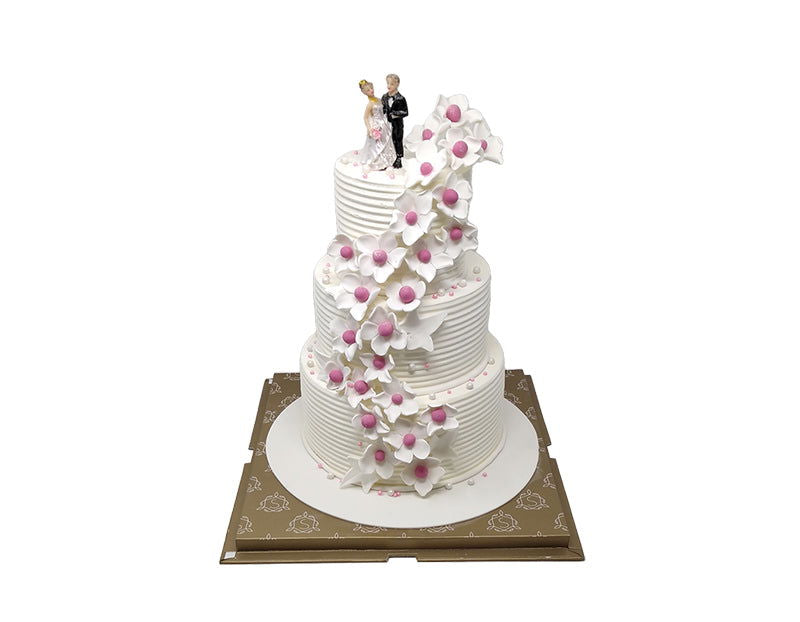 3 Tier Wedding Cake - Smoor