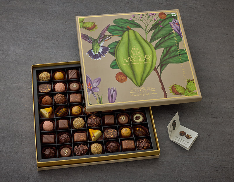 Luxury Couverture Chocolates (Box of 49)