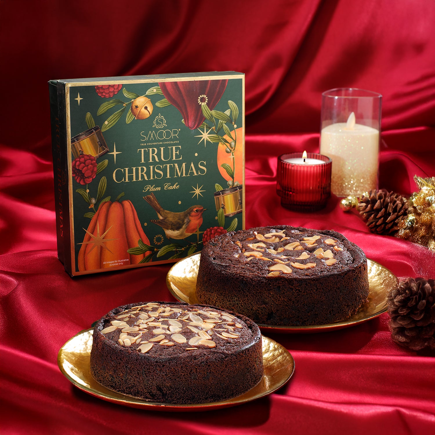 Plum Cake Eggless 500g