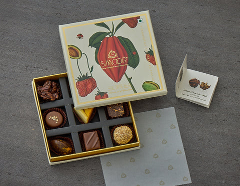 Luxury Chocolate Wooden Gift Box For Birthday With Photo and Text –  Chocorish
