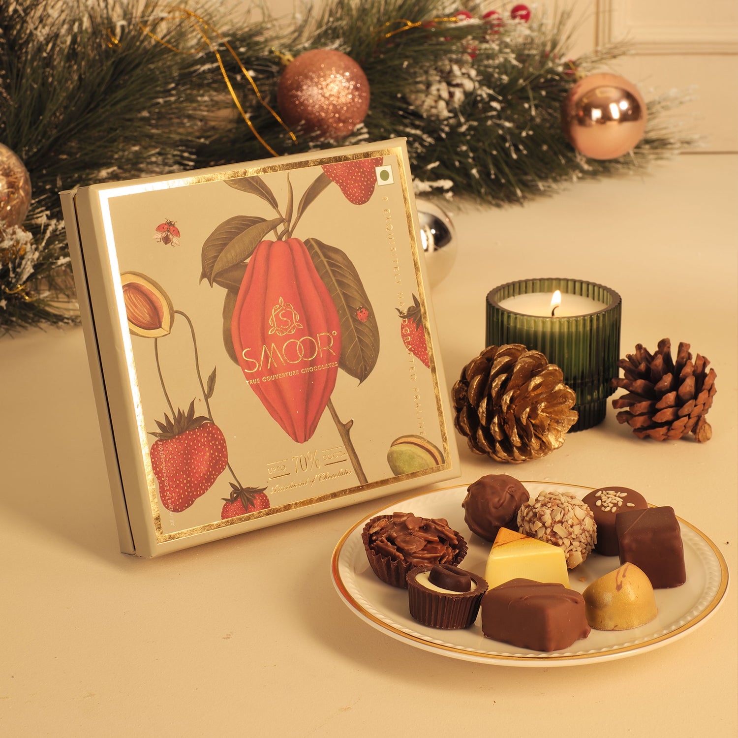 Luxury Couverture Chocolates (Box of 9)