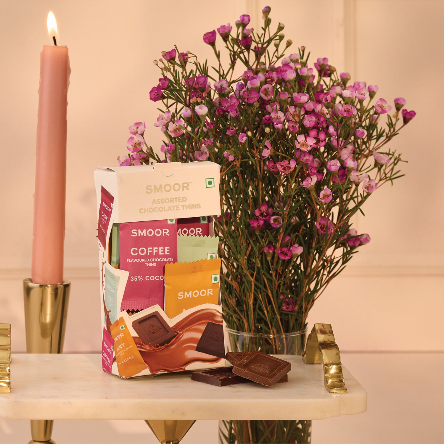 ASSORTED CHOCOLATE THINS PACK OF 10