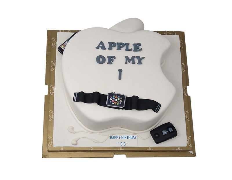 Apple Logo Cake - Smoor