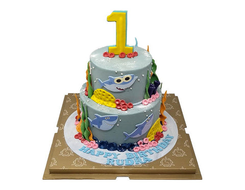 Aquatic Adventure Cake - Smoor