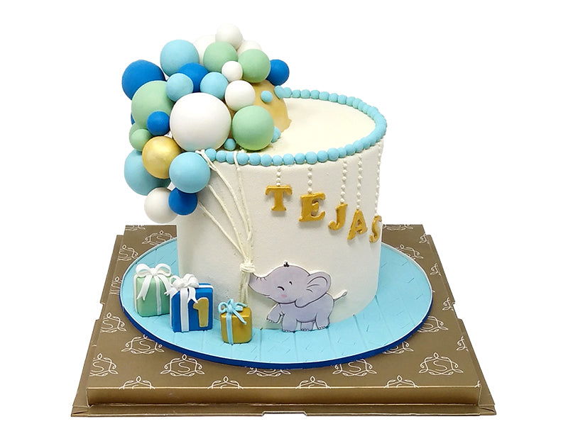 Balloon Birthday cake - Smoor