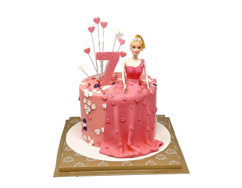 Barbie Dress cake - Smoor